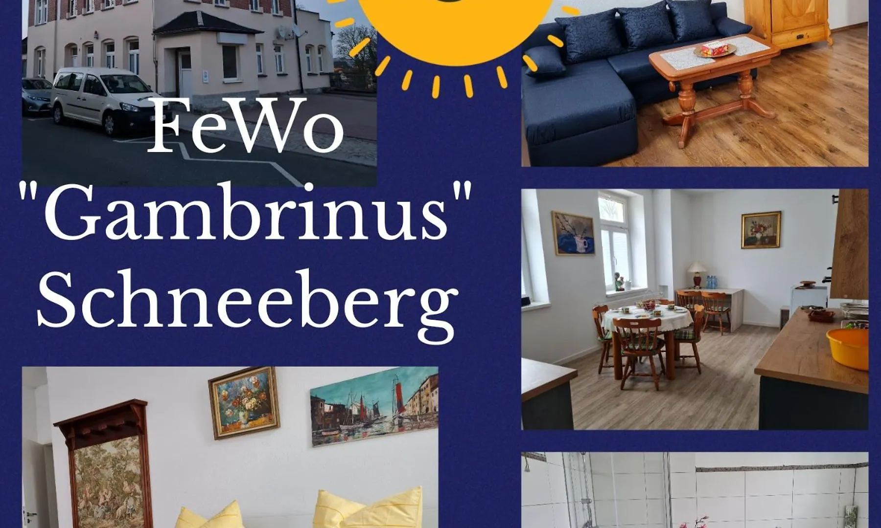 Gambrinus Schneebergアパートメント